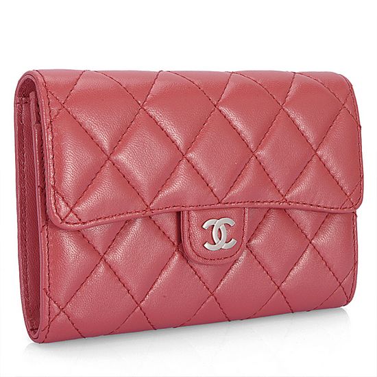 AAA Chanel Lambskin Long Wallets A31506 Red Online